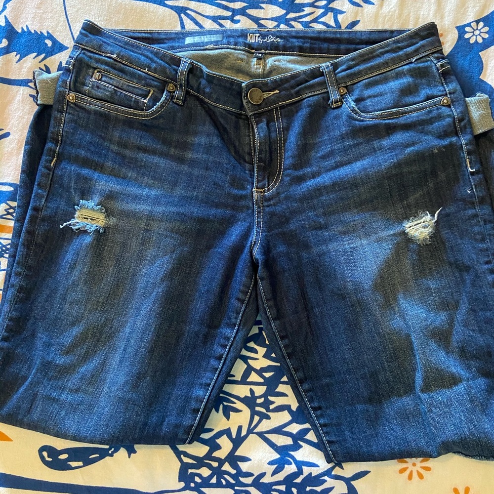 Kut From Kloth Distressed Catherine Boyfriend 14